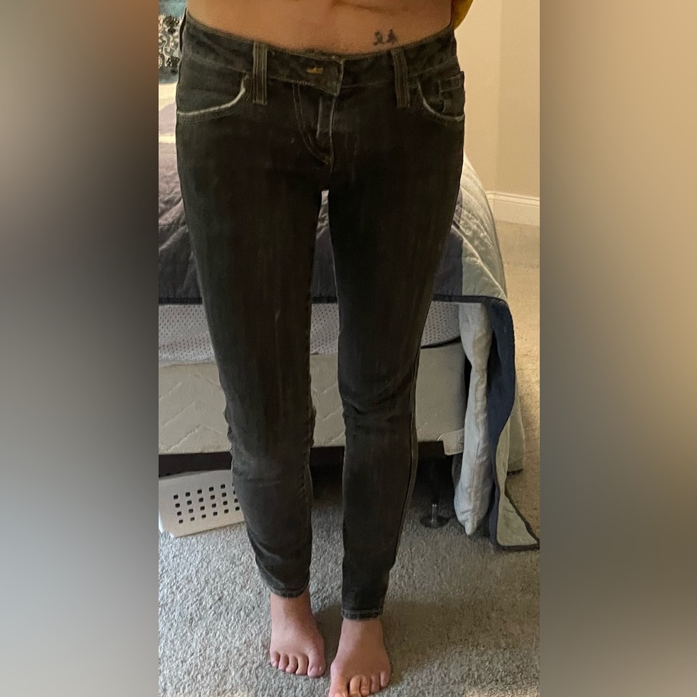 Twenty One Jeans straight leg distressed 26